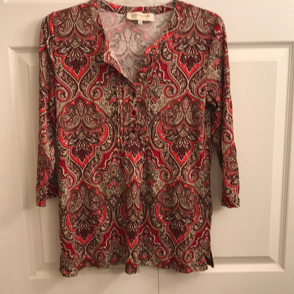 Multi colored top